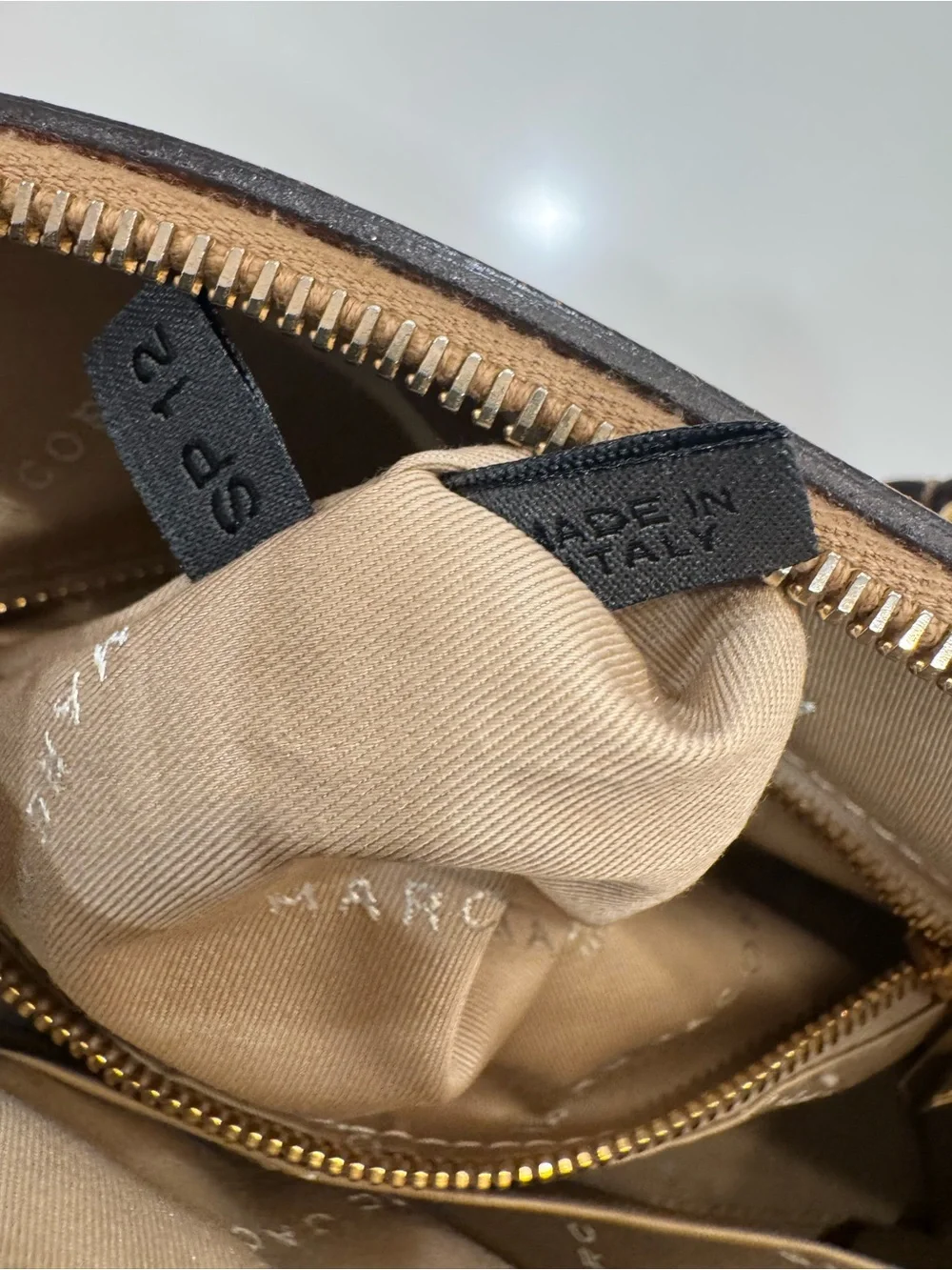 AUTHENTIC Marc Jacobs LUXURY LINE GOATSKIN LEATHER Satchel Tote Bag - was $1250! - Picture 4 of 13